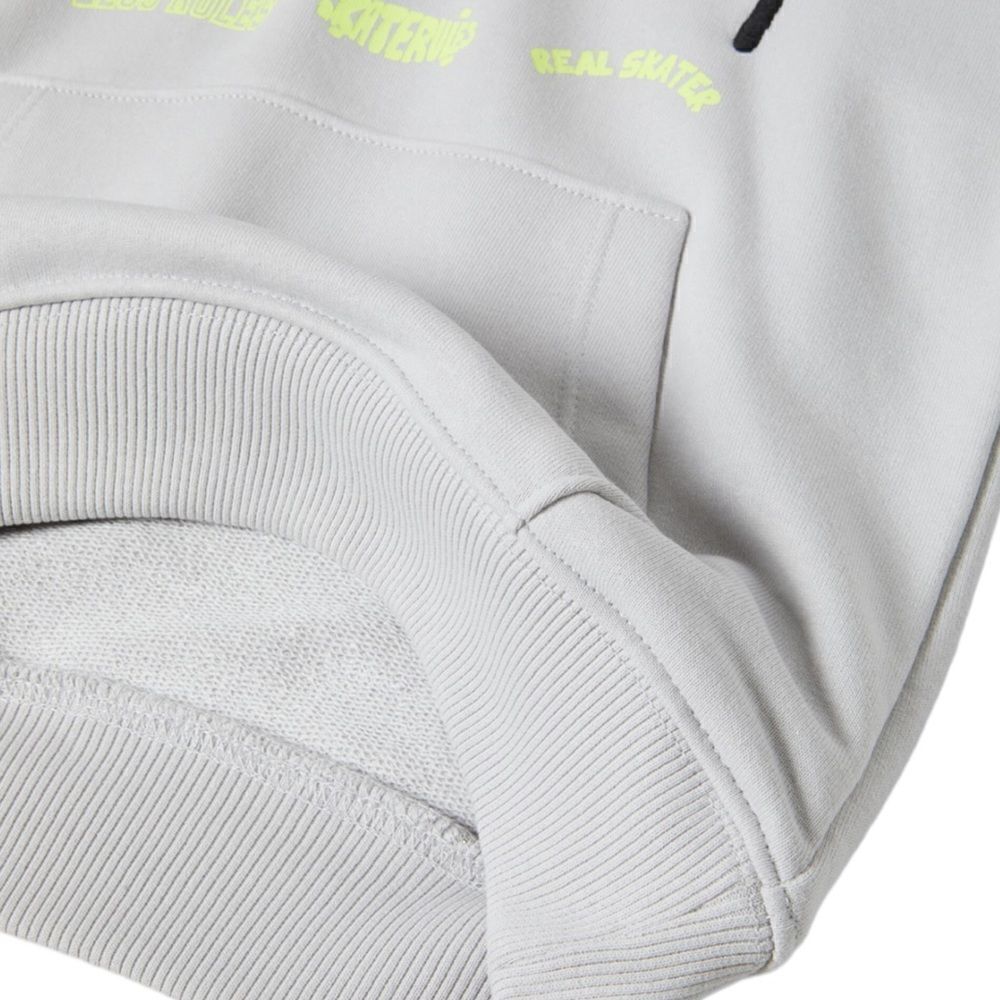 ZARA Kids | Light Gray | EMBROIDERED “SKATER” SWEATSHIRT - Picture 3 of 4
